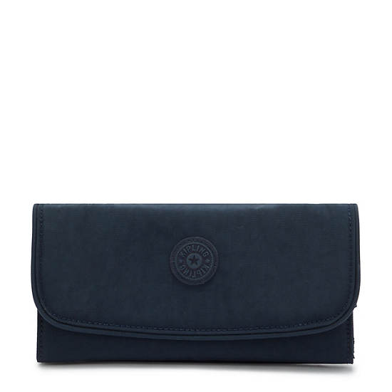 Kipling Money Land Snap Wallet Wallets Blue Bleu 2 | AU 2187XY